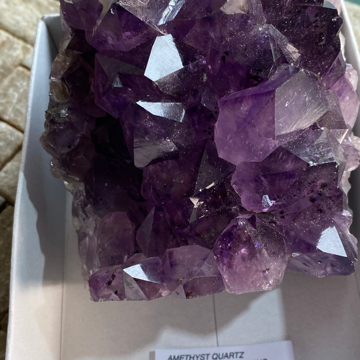 AMETHYST QUARTZ - GOBOBOSEB MOUNTAINS, ERONGO REGION, NAMIBIA. 675g MF4065