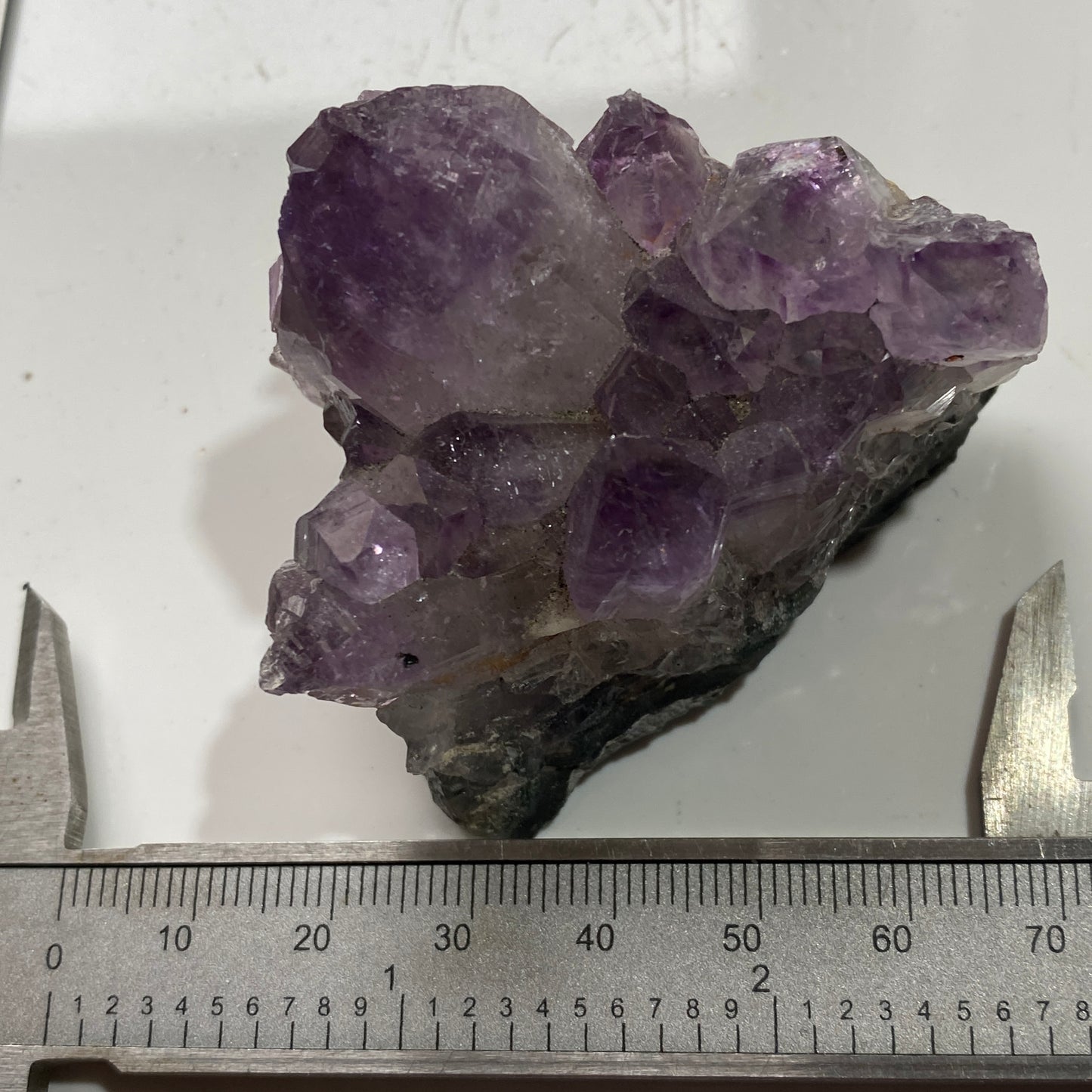 AMETHYST QUARTZ - WHEAL REMFRY CHINA CLAY PIT CORNWALL  90g. MF4066