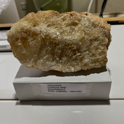 ARAGONITE - CARROCK MINE, MUNGRISDALE, CUMBRIA, ENGLAND