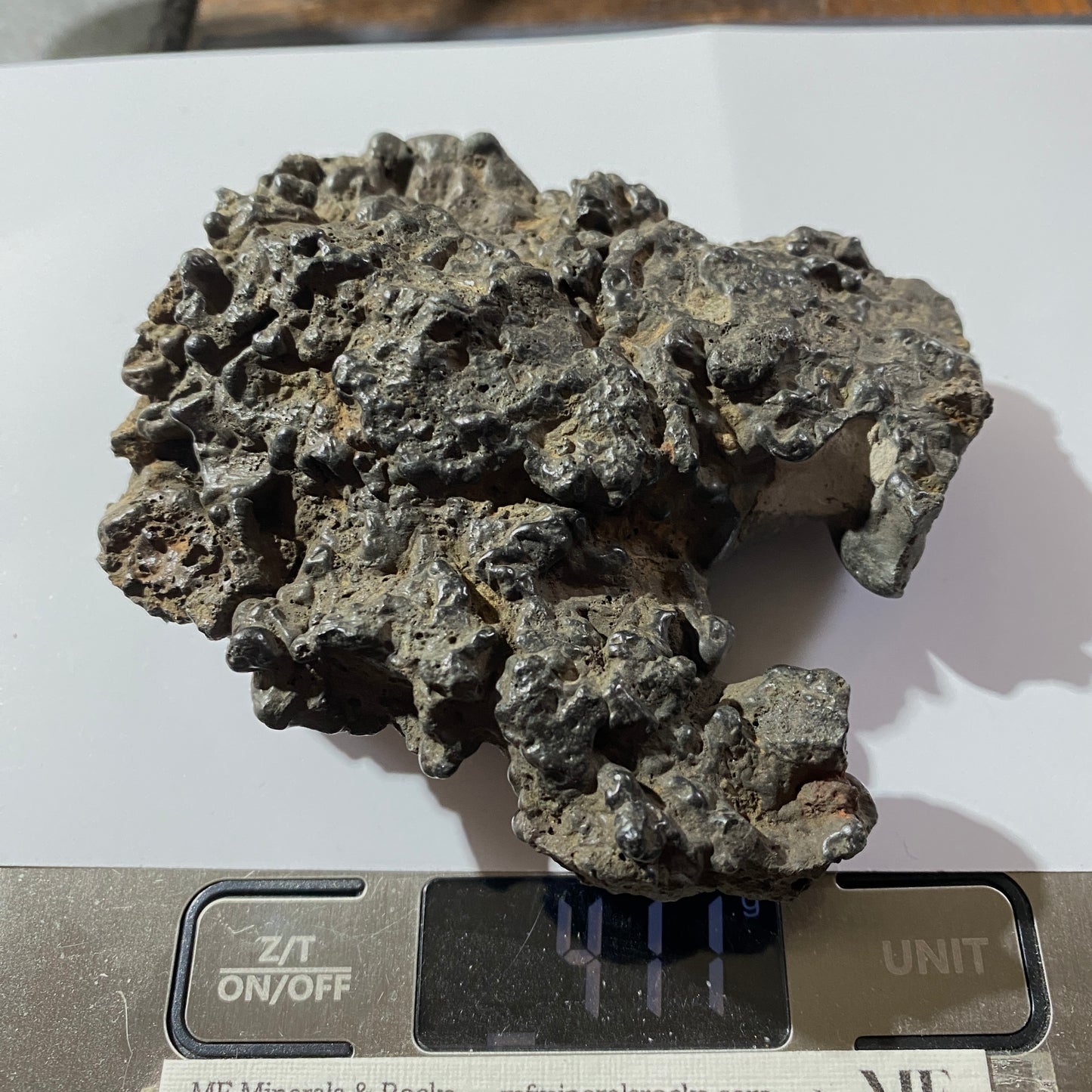 STILPNOSIDERITE - SAMIRESY, VAKINANKARATRA, MADAGASCAR 411g  MF1226