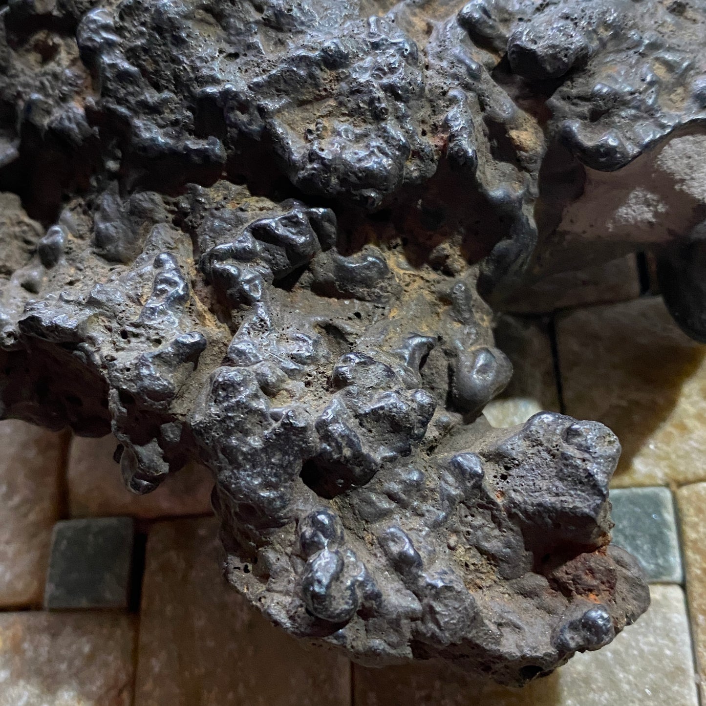 STILPNOSIDERITE - SAMIRESY, VAKINANKARATRA, MADAGASCAR 411g  MF1226