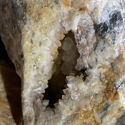 QUARTZ VUG IN MULTI-MINERAL MATRIX - WHEAL EDWARD, CORNWALL. 99g. MF4068