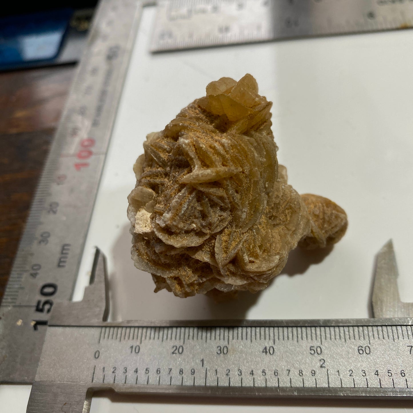 DESERT ROSE GYPSUM - SAMALAYUCA DESERT, CHIHUAHUA, MEXICO. 68g MF4071