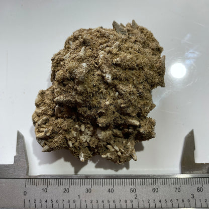 ARAGONITO Y CALCITA DE HEIGHTS QUARRY, WEARDALE. 123g MF1258