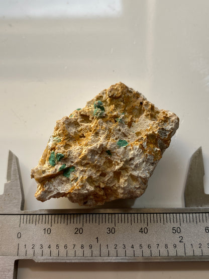 MALACHITE : TING TANG MINE, CARHARRACK, CORNWALL 31g MF1837
