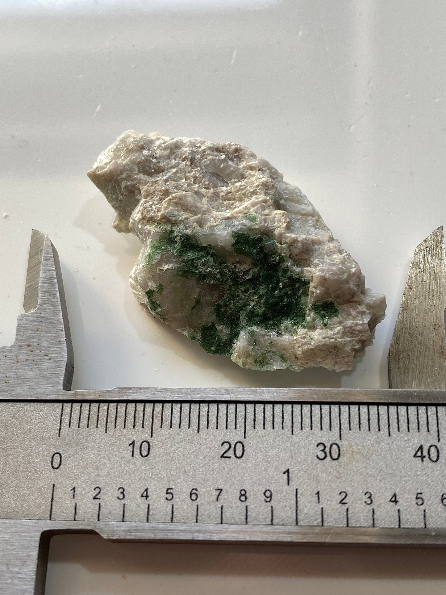 LIBETHENITE : GUNHEATH CHINA CLAY PIT, STENALEES, CORNWALL  7g MF1865