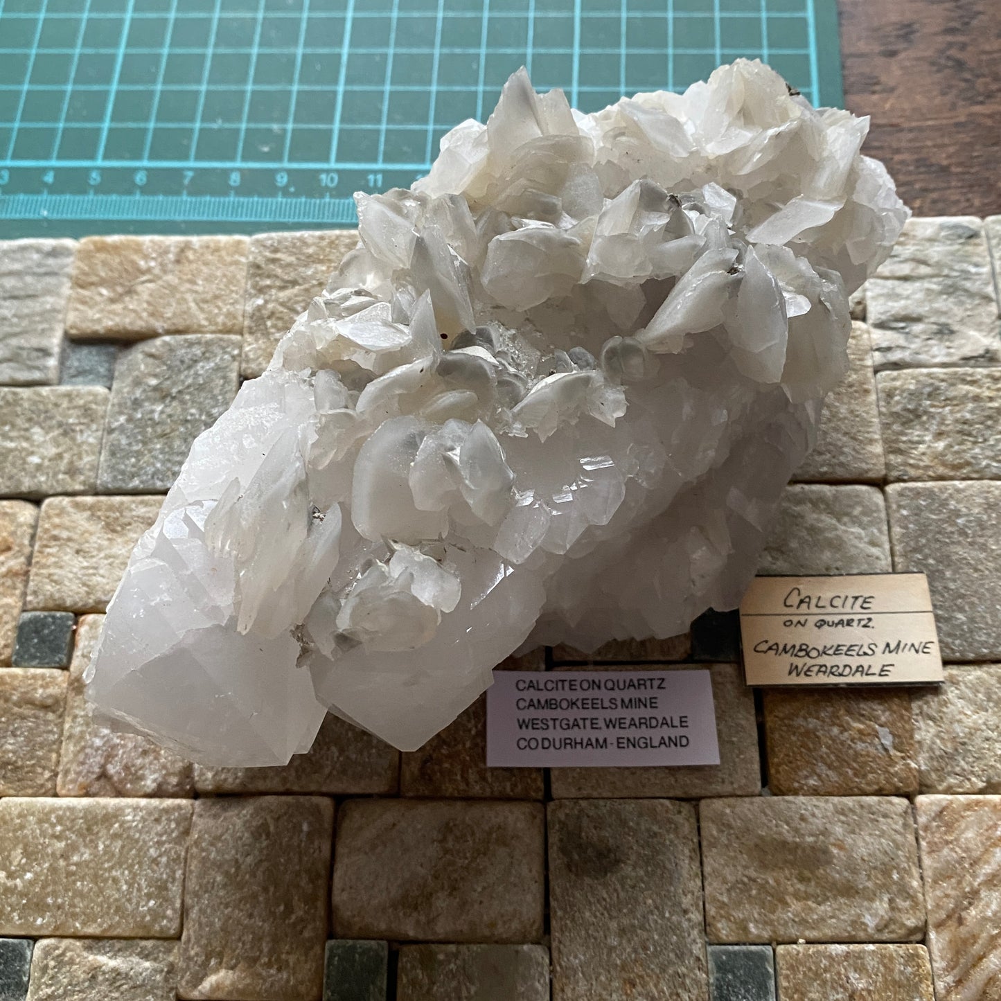 CAMBOKEELS MINE , WEARDALE - FASCINATING LARGE SPECIMEN 745g MF1221