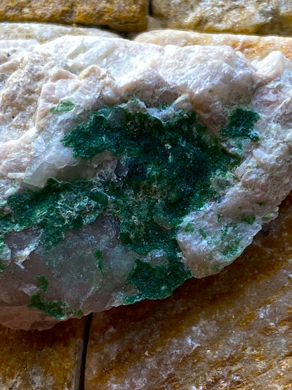 LIBETHENITE : GUNHEATH CHINA CLAY PIT, STENALEES, CORNWALL  7g MF1865