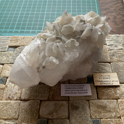 CAMBOKEELS MINE , WEARDALE - FASCINATING LARGE SPECIMEN 745g MF1221