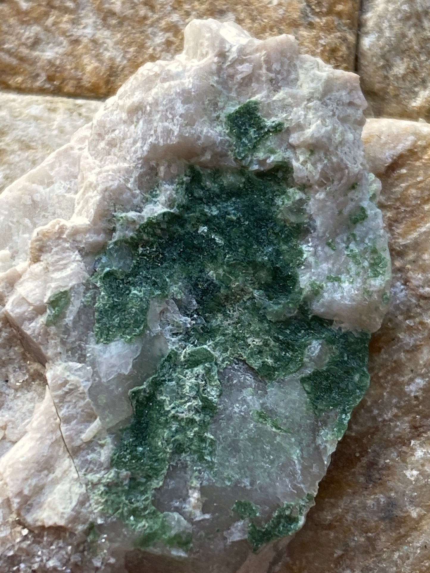 LIBETHENITE : GUNHEATH CHINA CLAY PIT, STENALEES, CORNWALL  7g MF1865