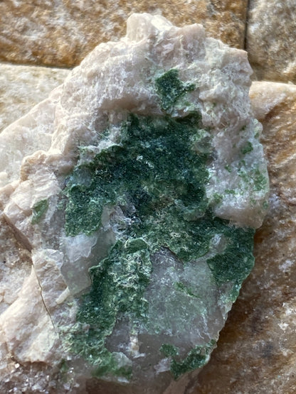 LIBETHENITE : GUNHEATH CHINA CLAY PIT, STENALEES, CORNWALL  7g MF1865