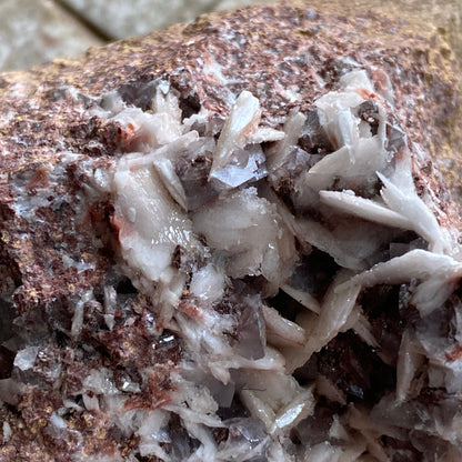 CALCITE ON MATRIX - TON MAWR QUARRY, PENTYRCH, WALES - U.K. 170g MF4079