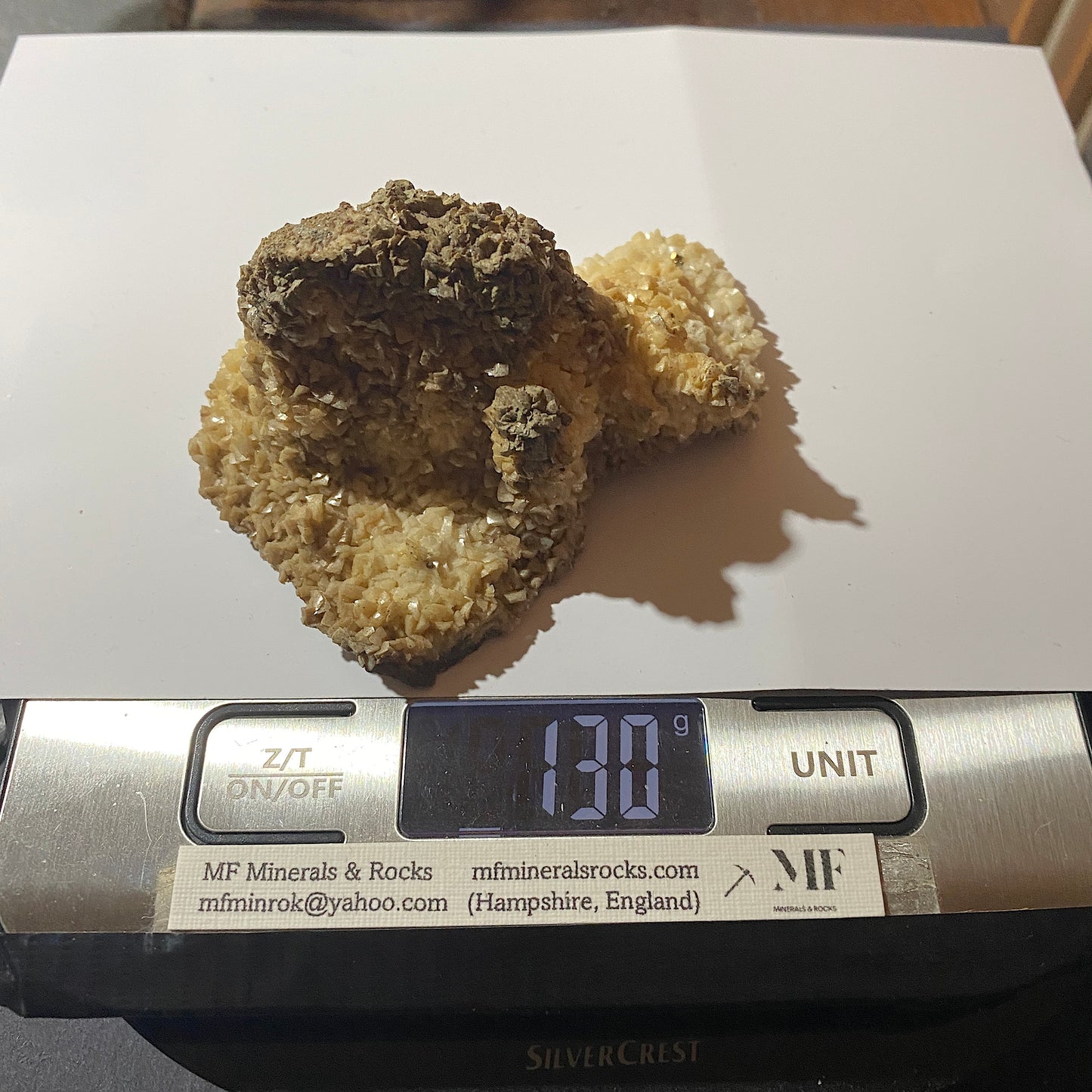 DOLOMITE : SMALLCLEUGH MINE, NENTHEAD, CUMBRIA, ENGLAND 130g MF1262