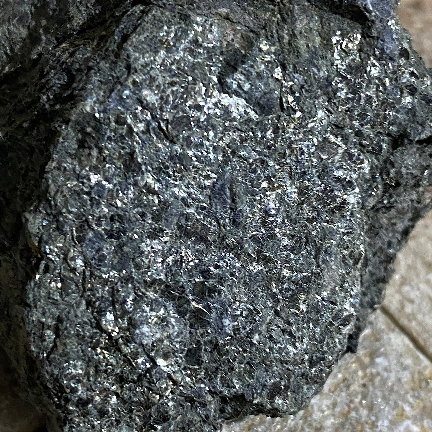 BIOTITE  - GULLET TOP QUARRY, MALVERNS COMPLEX, ENGLAND