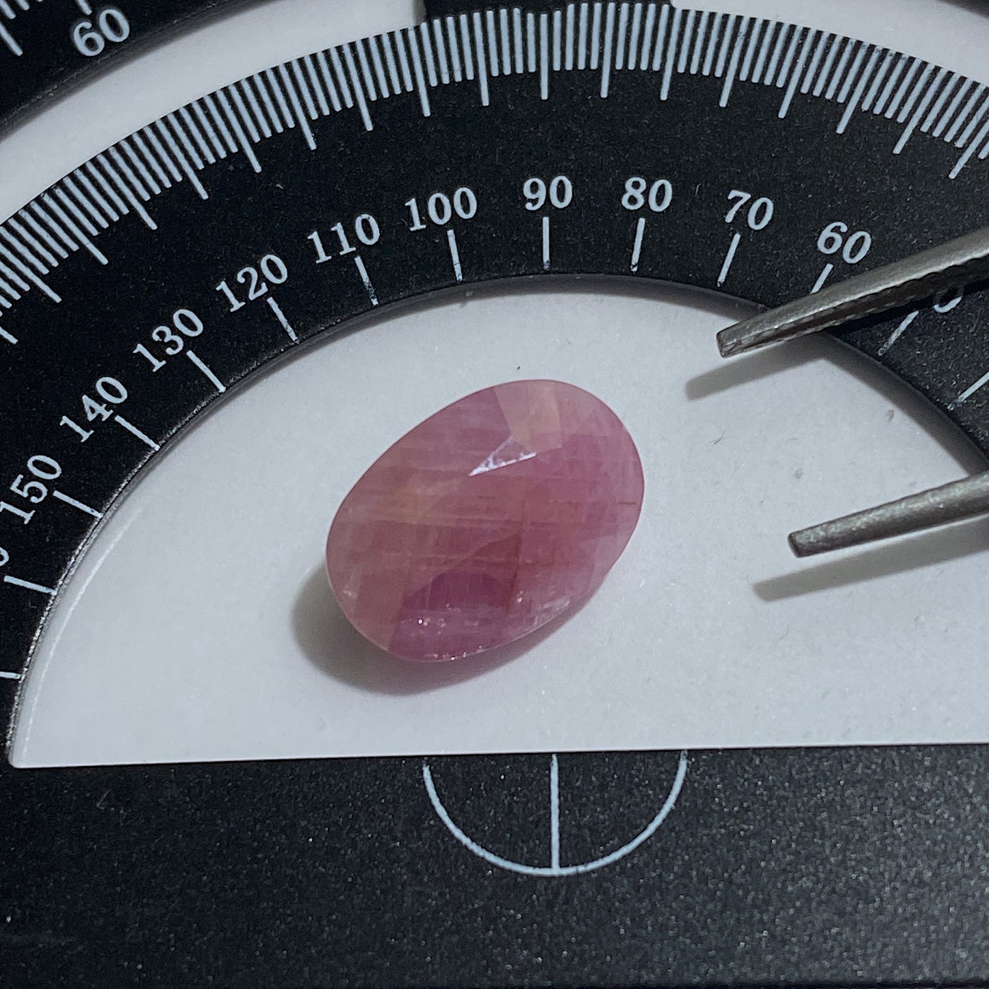 PINK SAPPHIRE CORUNDUM GEMSTONE : LUC YEN, YEN BAI PROV. VIETNAM  7.57Ct MFG5437