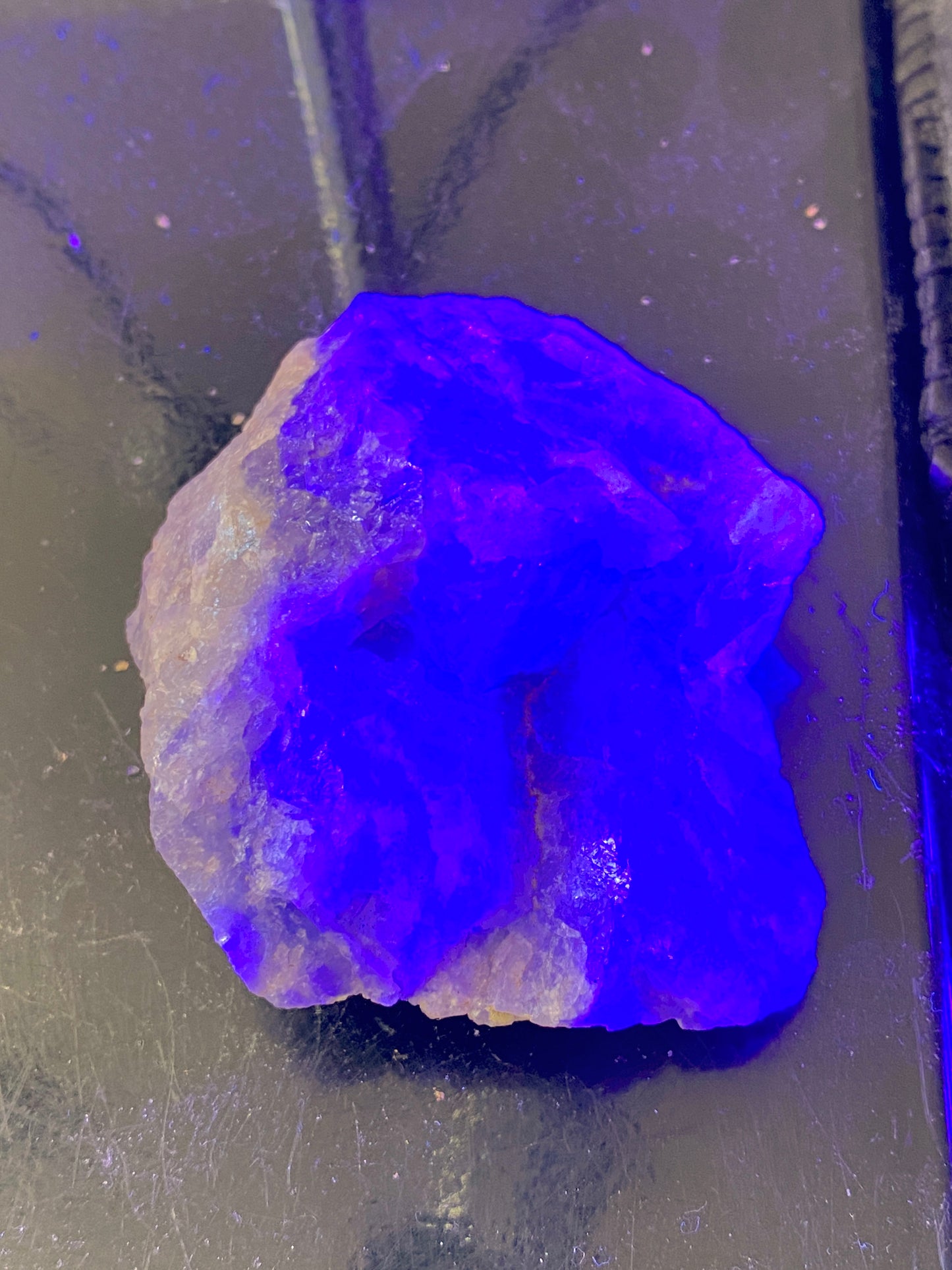 FLUORITE : GROVERAKE MINE, ROOKHOPE, CO DURHAM, ENGLAND 122g MF4923
