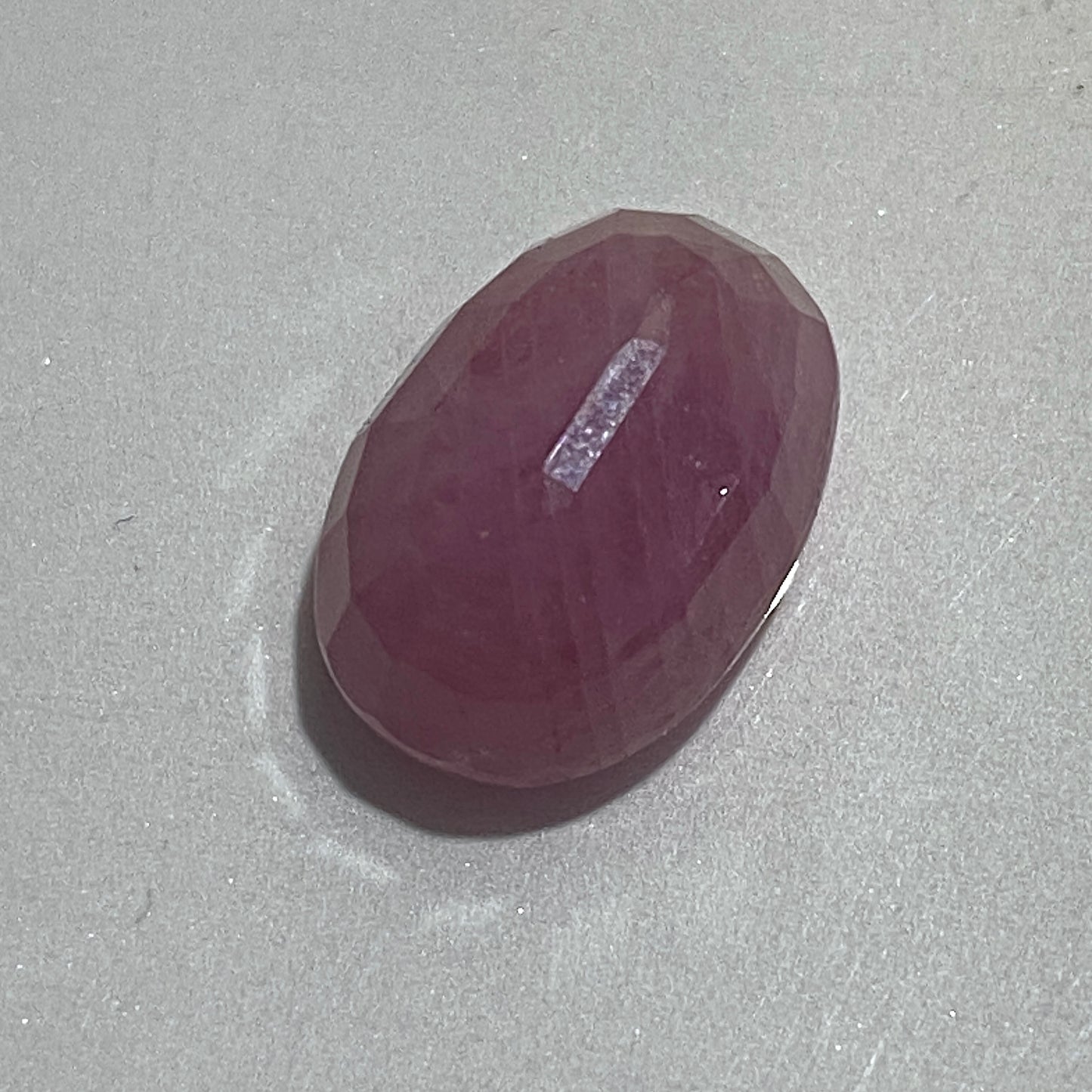 PINK SAPPHIRE CORUNDUM GEMSTONE : LUC YEN, YEN BAI PROV. VIETNAM  7.57Ct MFG5437