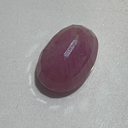 PINK SAPPHIRE CORUNDUM GEMSTONE : LUC YEN, YEN BAI PROV. VIETNAM  7.57Ct MFG5437