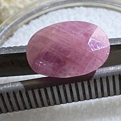 PINK SAPPHIRE CORUNDUM GEMSTONE : LUC YEN, YEN BAI PROV. VIETNAM  7.57Ct MFG5437