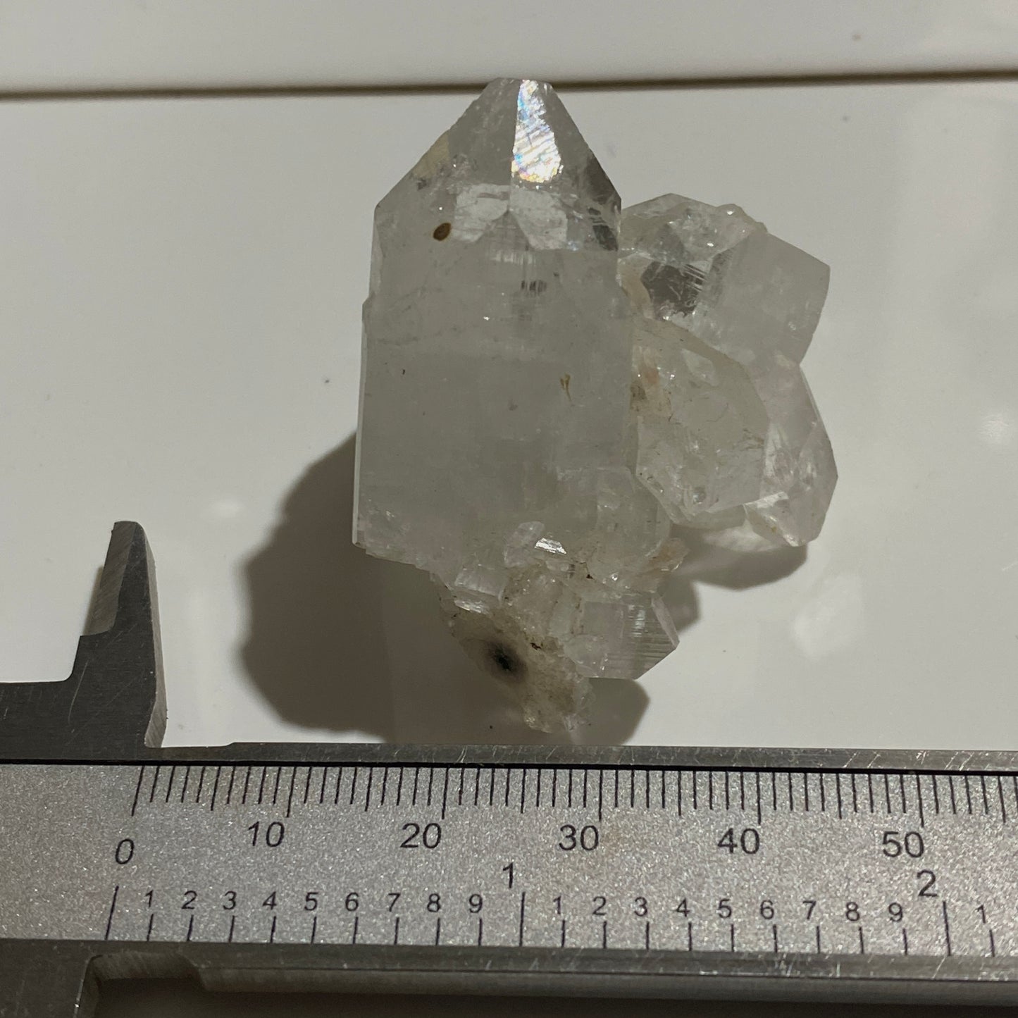 HYDROXYAPOPHYLLITE EXCEPTIONAL CLARITY - PUNE, INDIA. 34g. MF4082