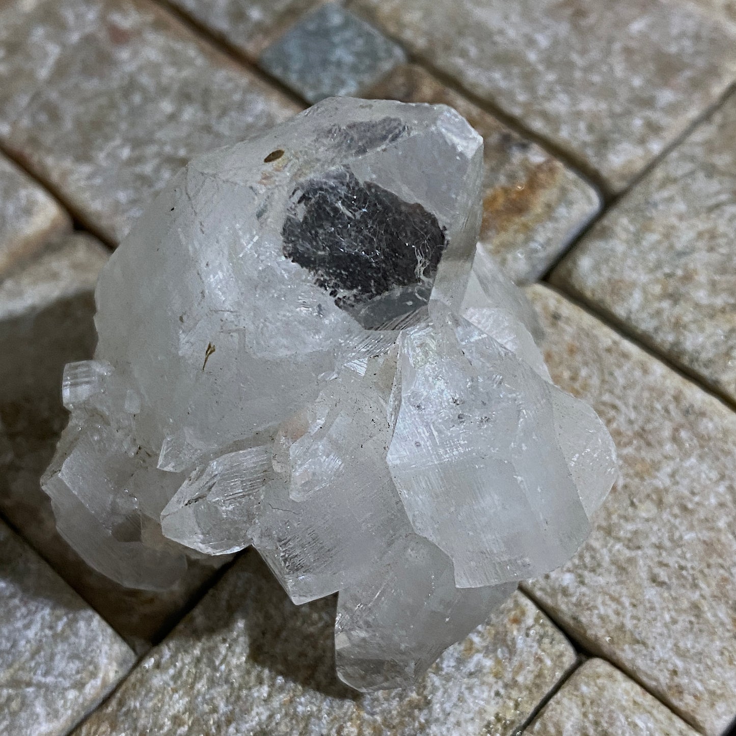 HYDROXYAPOPHYLLITE EXCEPTIONAL CLARITY - PUNE, INDIA. 34g. MF4082