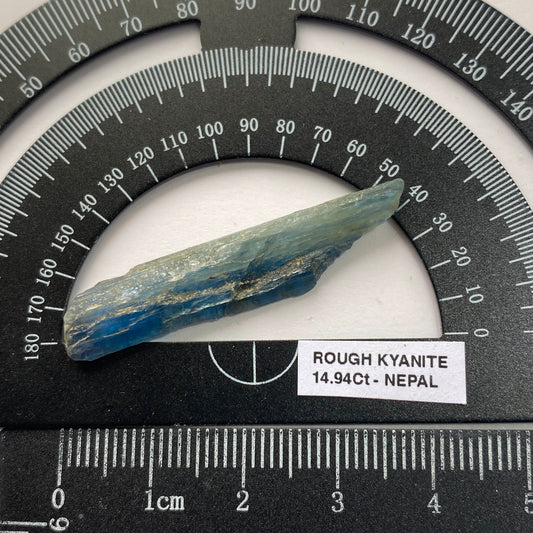 ROUGH KYANITE : KALI GANDAKI GORGE, MUSTANG, NEPAL 14.94Ct MFG5427