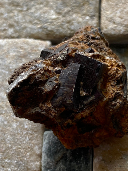SIDERITE : FOWEY CONSOLS MINE, TYWARDREATH & PAR, CORNWALL. 12g MF4924
