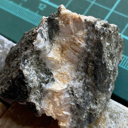 PECTOLITE [ETC] - LEALT QUARRY, ISLE OF SKYE, SCOTLAND  55g. MF4083