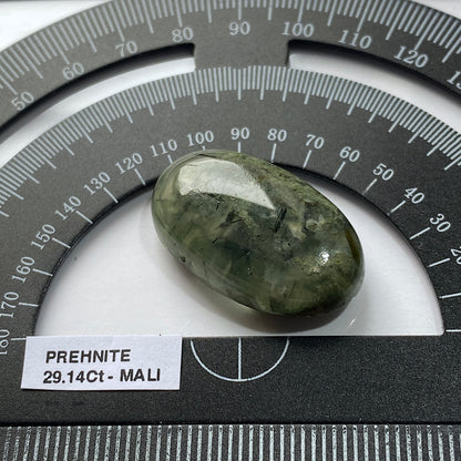 PREHNITE GEMSTONE : MATIA, KAYES REGION, MALI, AFRICA 29.14Ct MFG5428
