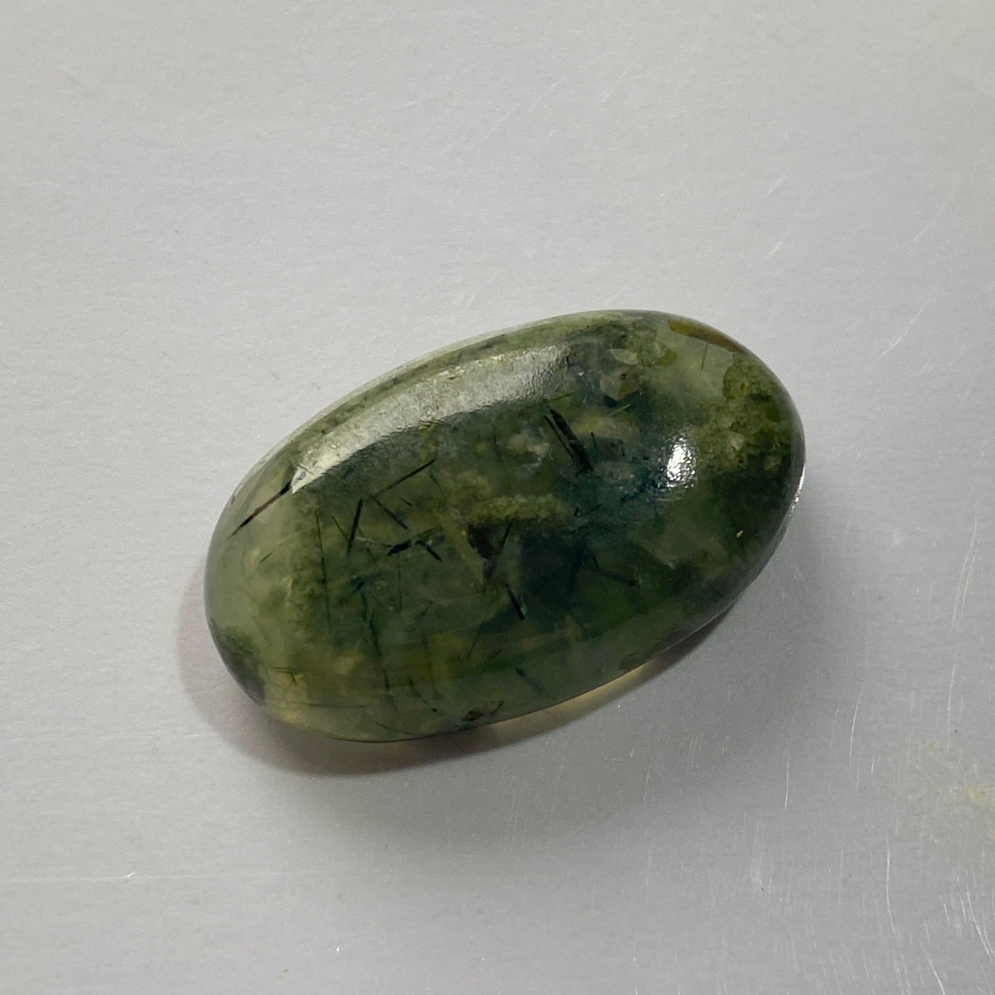 PREHNITE GEMSTONE : MATIA, KAYES REGION, MALI, AFRICA 29.14Ct MFG5428