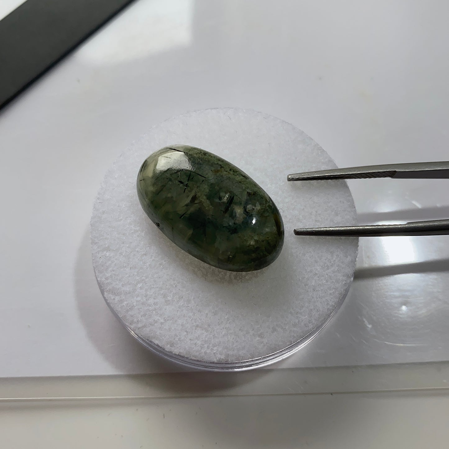 PREHNITE GEMSTONE : MATIA, KAYES REGION, MALI, AFRICA 29.14Ct MFG5428