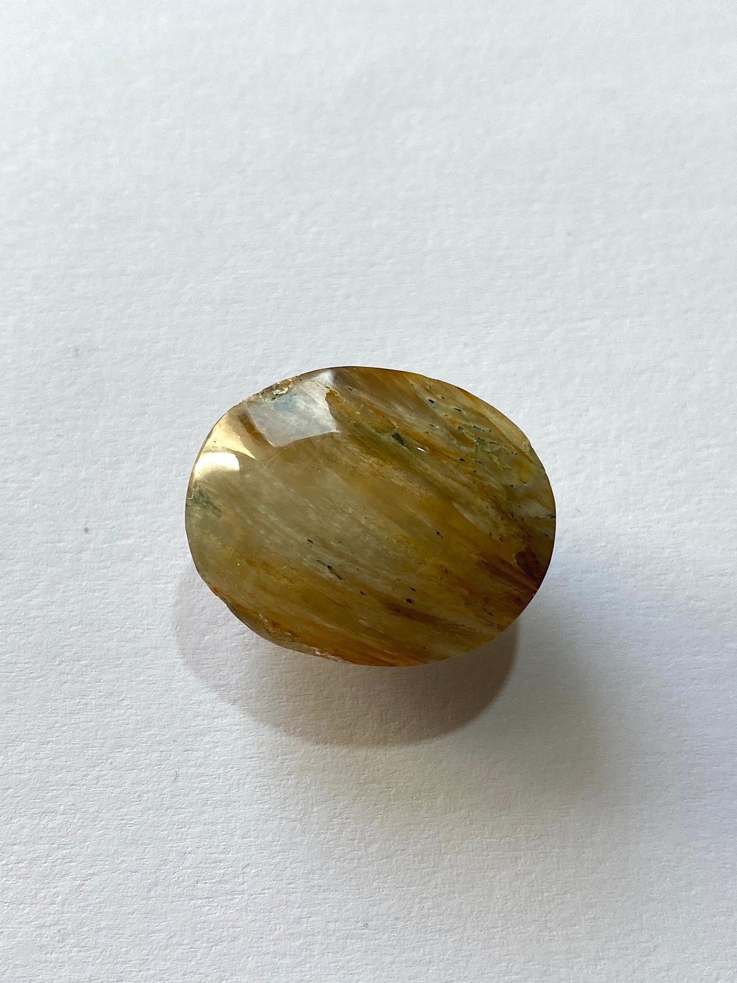 QUARTZ GEMSTONE : SOLWEZI DISTRICT, NORTH WEST PROVINCE, ZAMBIA  LARGE 43.19Ct MFG4937