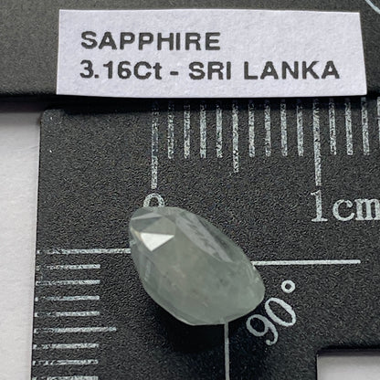 SAPPHIRE CORUNDUM GEMSTONE - RATNAPURA, SRI LANKA  3.16Ct MFG5430