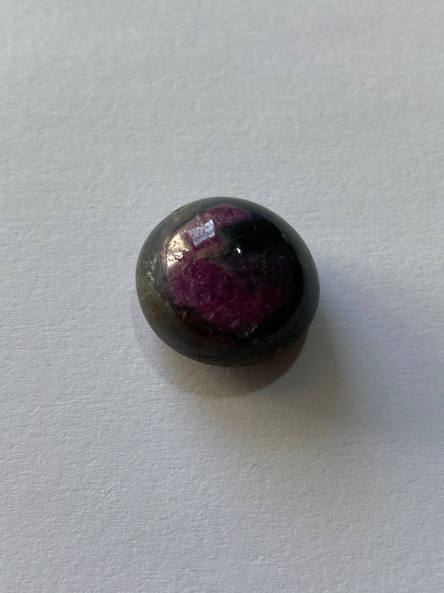 RUBY CORUNDUM IN MATRIX GEMSTONE : MOGOK, PWIN-Oo-LWIN, MANDALAY, BURMA 34.22Ct MFG4925