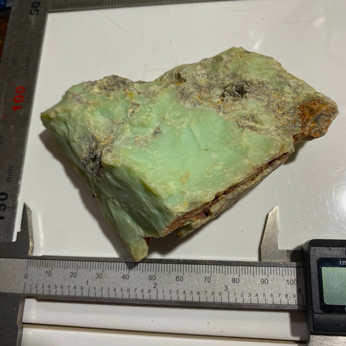 CHRYSOPRASE - SZKLARY MINE,  KLODZKO COUNTY, POLAND.  229g. MF4091