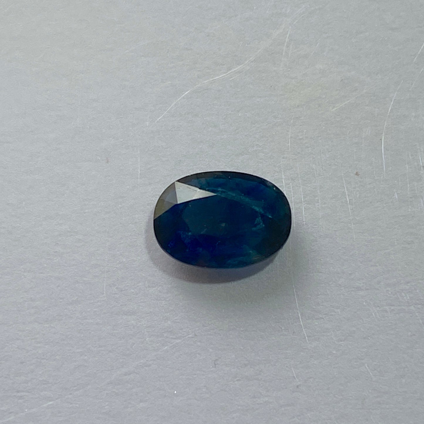 SAPPHIRE CORUNDUM GEMSTONE - INVERELL, N.S.W. AUSTRALIA 0.90Ct MFG5432