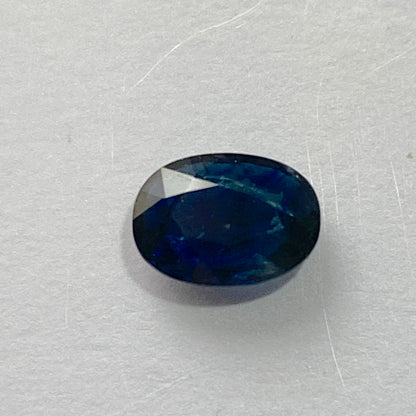 SAPPHIRE CORUNDUM GEMSTONE - INVERELL, N.S.W. AUSTRALIA 0.90Ct MFG5432