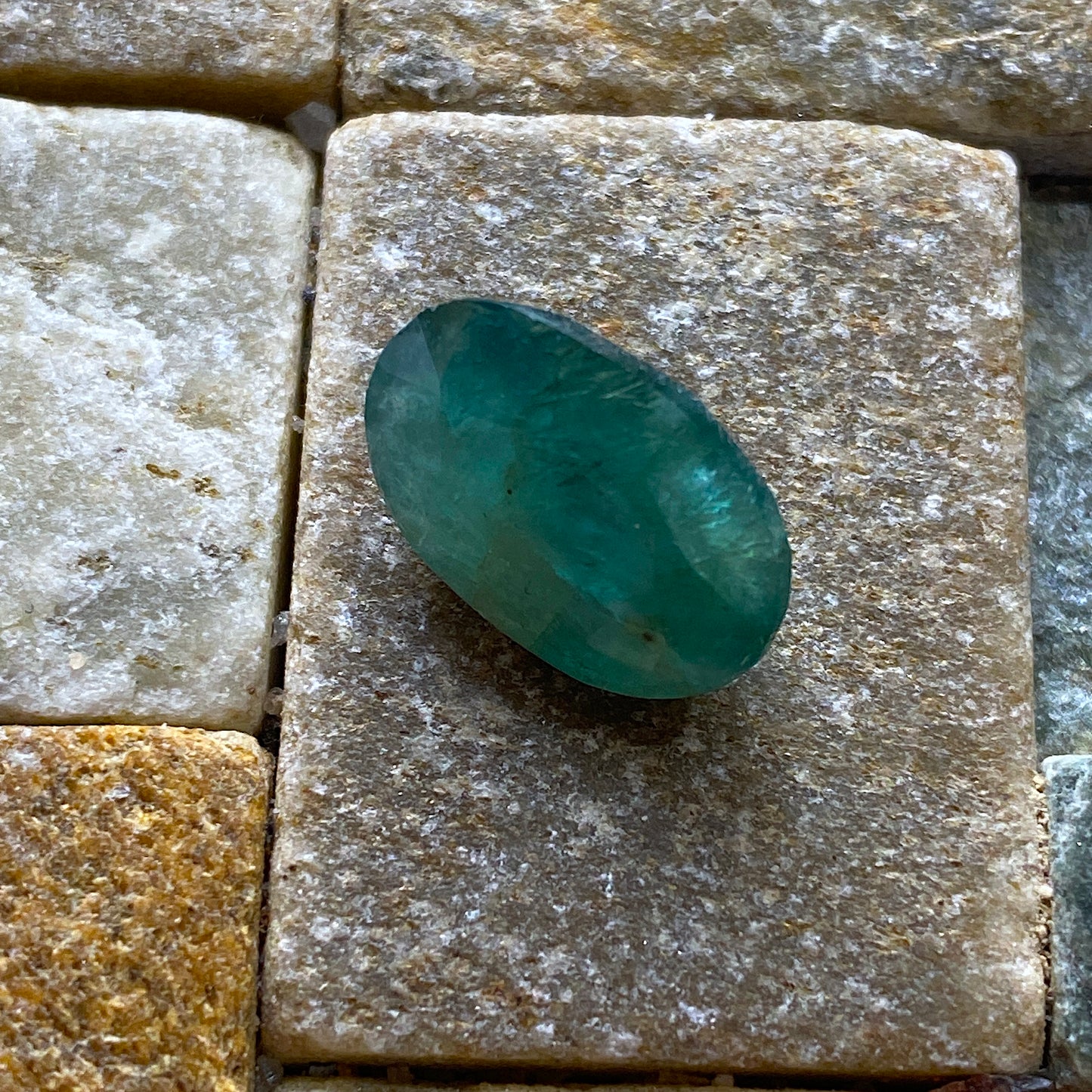 GRANDIDIEIRITE RARE GEMSTONE : VOHIBOLA, ANOSY, MADAGASCAR 6.00Ct MFG5434