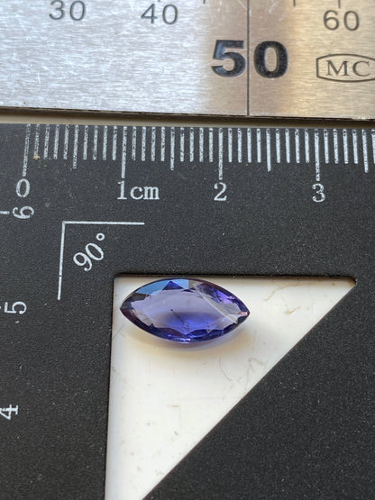 IOLITE GEMSTONE : MOGOK, PWIN-Oo-LWIN, MANDALAY, MYANMAR 1.71Ct MFG4913