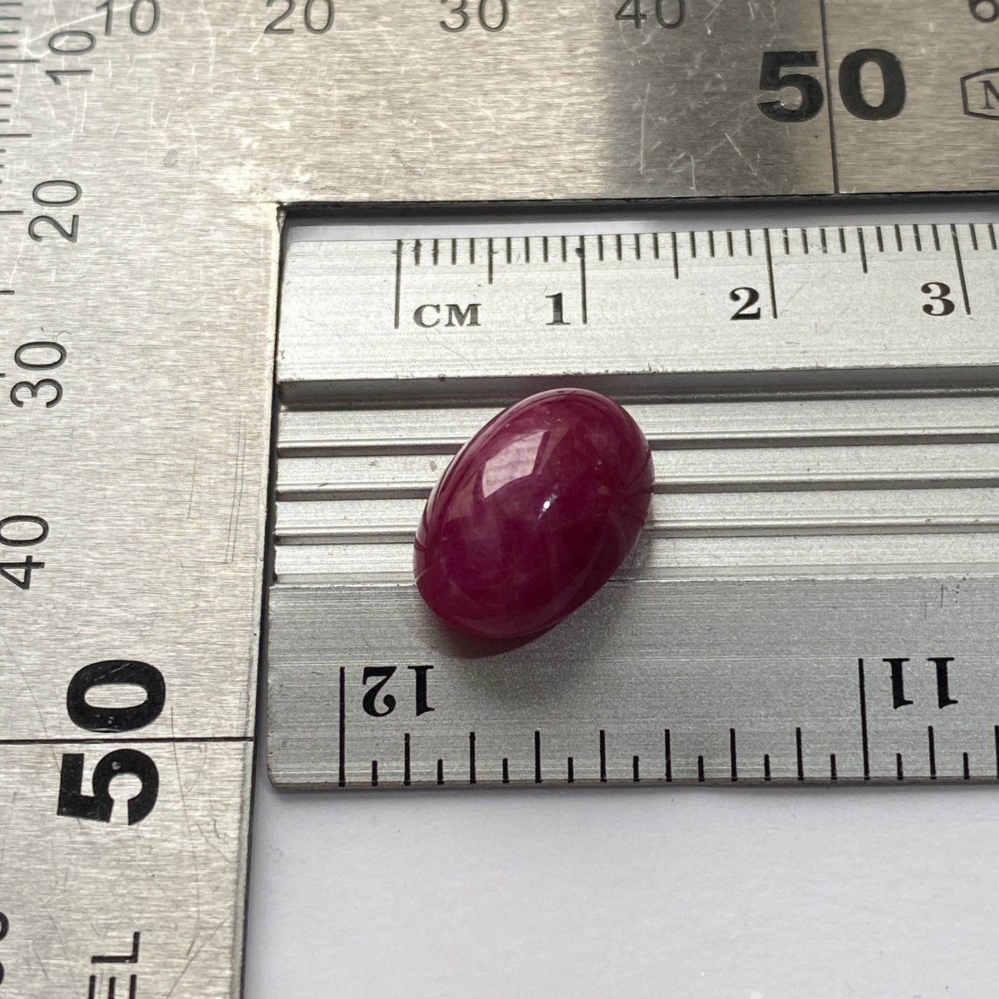 RUBY CORUNDUM TRATED GEMSTONE  : LONGIDO, TANZANIA 10.87Ct MFG5435