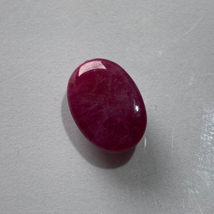 RUBY CORUNDUM TRATED GEMSTONE  : LONGIDO, TANZANIA 10.87Ct MFG5435