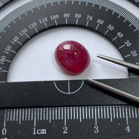 RUBY CORUNDUM GEMSTONE [TREATED] - LOGIDO, ARUSHA, TANZANIA 11.33Ct MFG5436