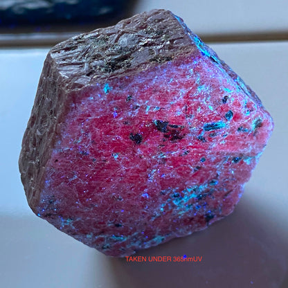 SAPPHIRE CORUNDUM FROM ZAZAFOTSY, MADAGASCAR LARGE 85g MF1688