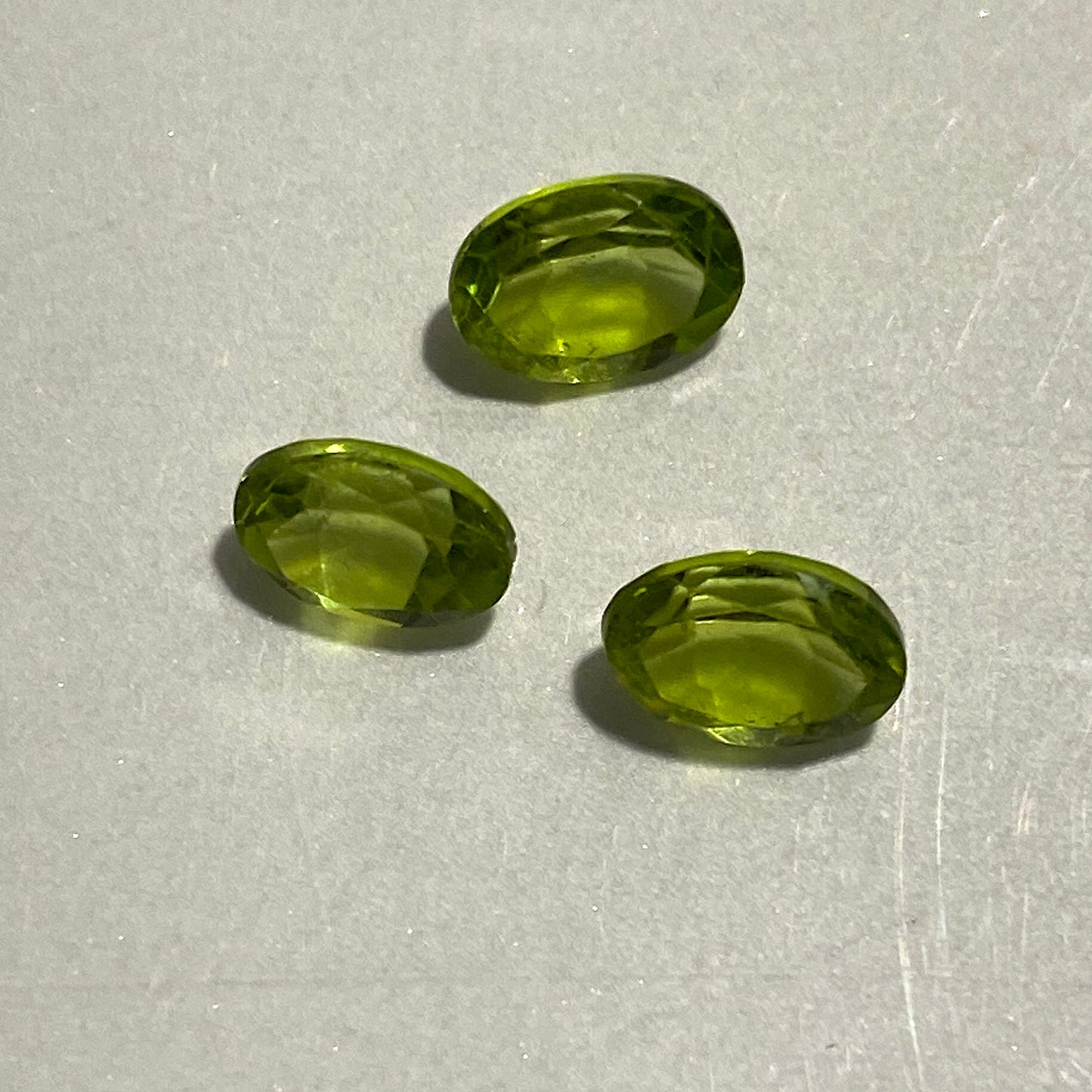PERIDOT GEMSTONES x 3 : SAPIT GALI, KAGHAN VALLEY, PAKISTAN. 2.63Ct MFG5438