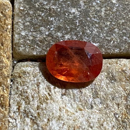 SAPPHIRE CORUNDUM GEMSTONE RARE SPECIMEN FROM LUC YEN, VIETNAM  1.62Ct MFG5439