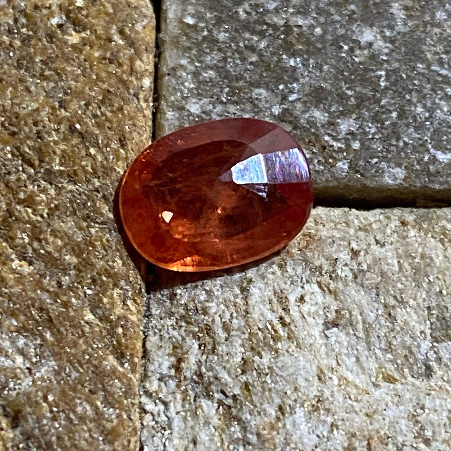 SAPPHIRE CORUNDUM GEMSTONE RARE SPECIMEN FROM LUC YEN, VIETNAM  1.62Ct MFG5439