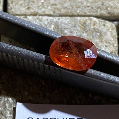 SAPPHIRE CORUNDUM GEMSTONE RARE SPECIMEN FROM LUC YEN, VIETNAM  1.62Ct MFG5439