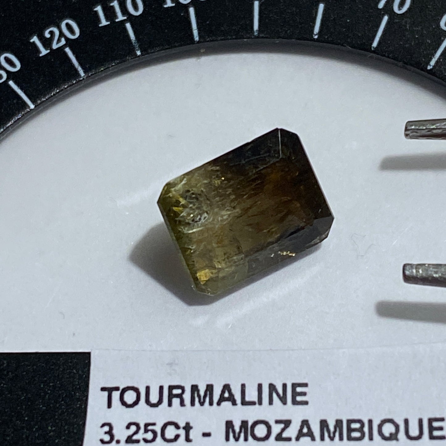TOURMALINE NATURAL GEMSTONE - ALTO LIGONNA, MOZAMBIQUE  3.25Ct MFG5440