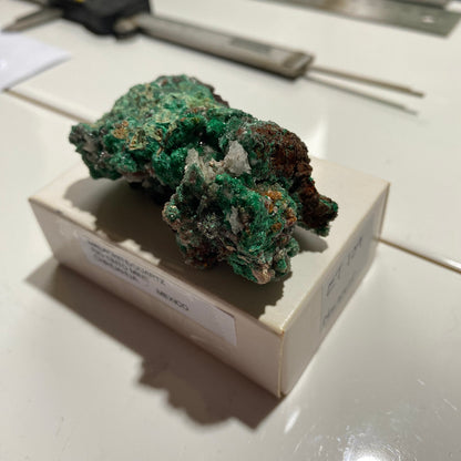 MALACHITE WITH QUARTZ [ETC] -RIO TINTO MINE, CHIHUAHUA, MEXICO