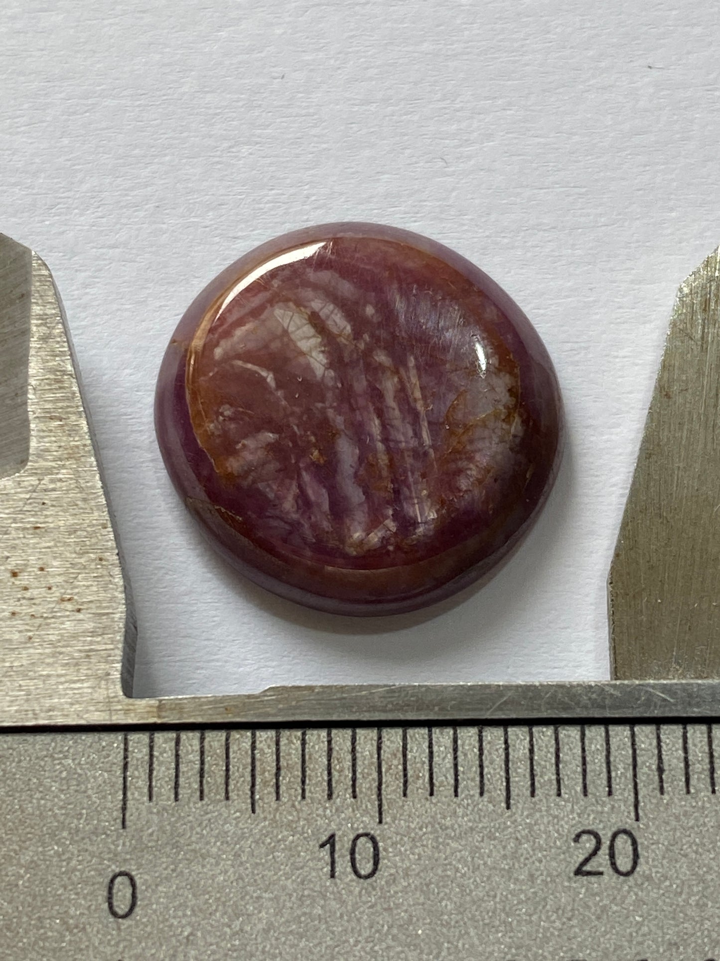RUBY CORUNDUM NATURAL GEMSTONE : LONGIDO, ARUSHA, TANZANIA 16.50Ct. MFG4939